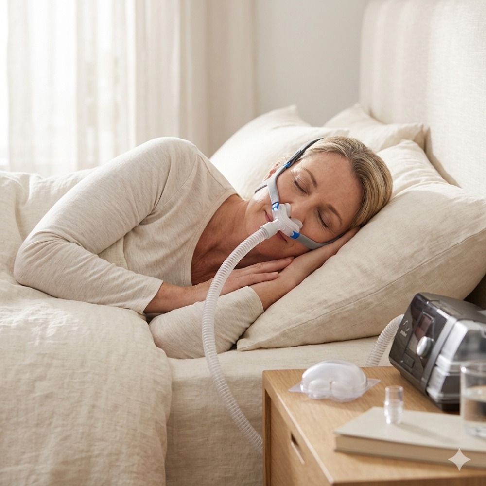Anti Snore Contour Pillow - New Replacement Nasal Pillow CPAP Mask
