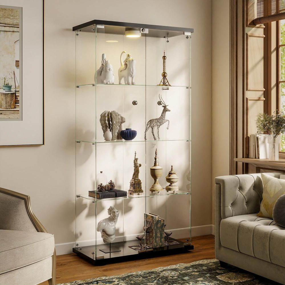 Display Cabinet with LED Light - Lighting ulasan dan harga