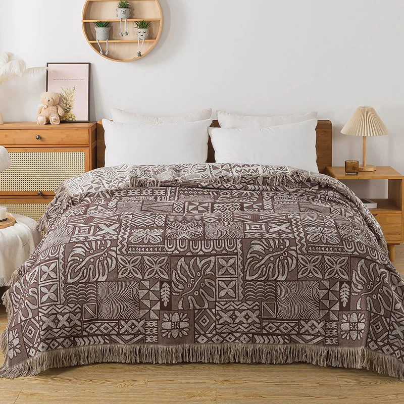 Cotton Bedspreads 4 Layers Of  - Muslin Cotton Bedspread ulasan dan harga